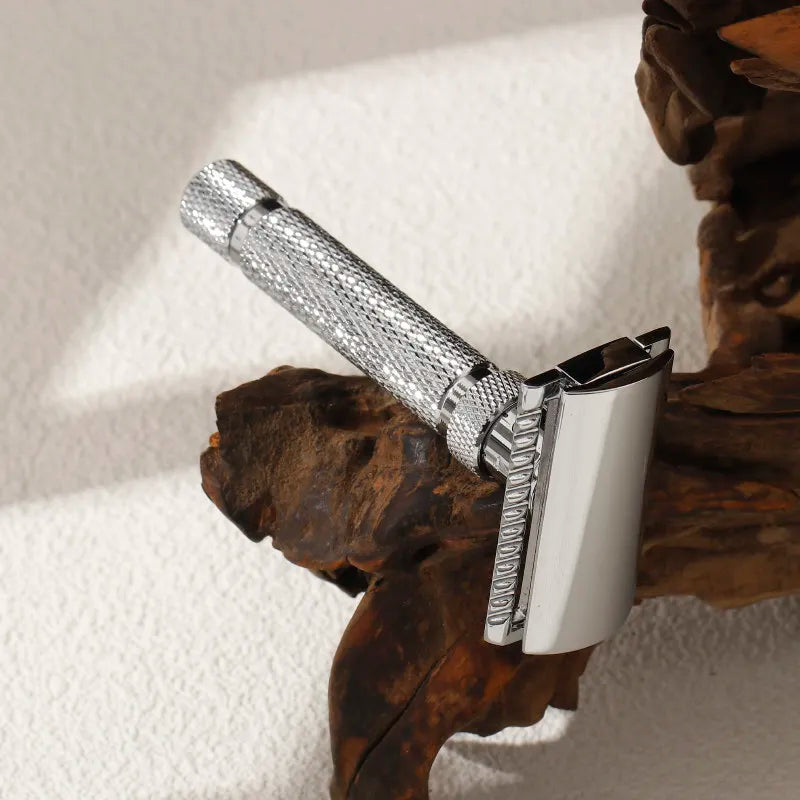 Yaqi Final Cut Adjustable Safety Razor – Chrome Men's DE Razor Adjustable Safety Razor Zpaxo