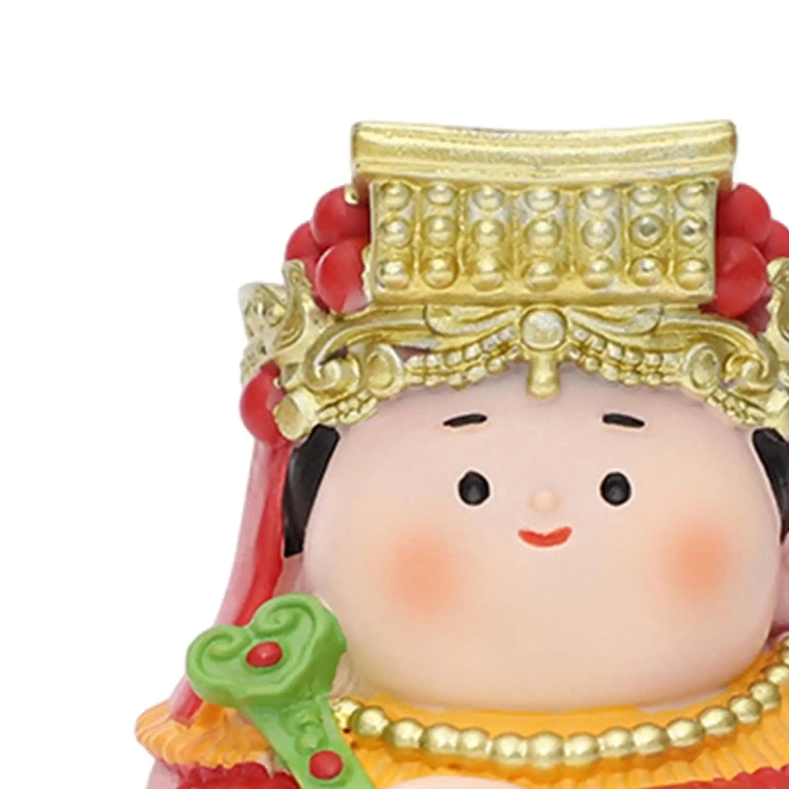Resin Chinese Mythological Figurine Car Dashboard Ornament Fengshui Sculpture 2.3inch Tall for Bedroom Zpaxo