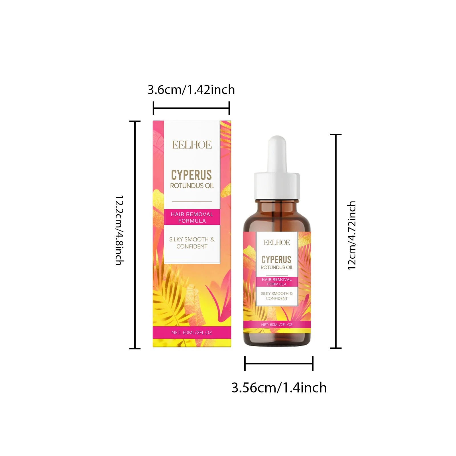 Cyperus Rotundus Oil – Hair Growth Inhibitor & Post-Wax Soothing Hair Removal Aftercare Oil Zpaxo