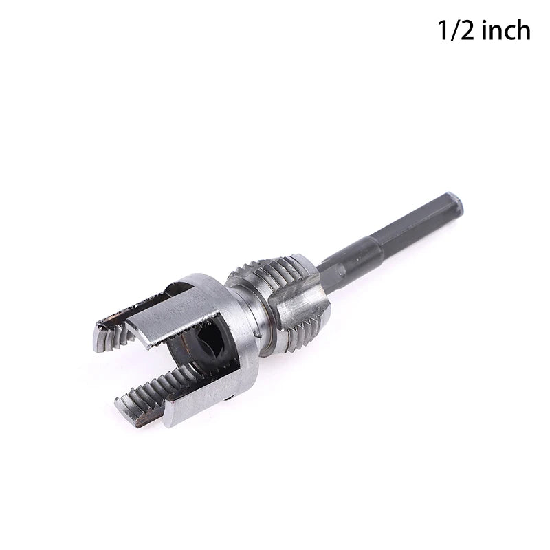 For 1/2 DN15 3/4 DN20 Plumbing Integrated Water Pipe Thread Opener PPR Thread Repair Tool Electric Drill Pipe Threading Device Zpaxo A