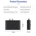 Bluetooth 5.3 AUX Adapter – Wireless Audio Receiver for Car & TV