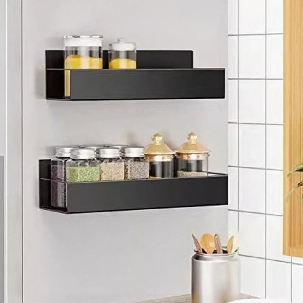 Magnetic Seasoning Rack Fridge Microwave Oven Condiment Shelf 2