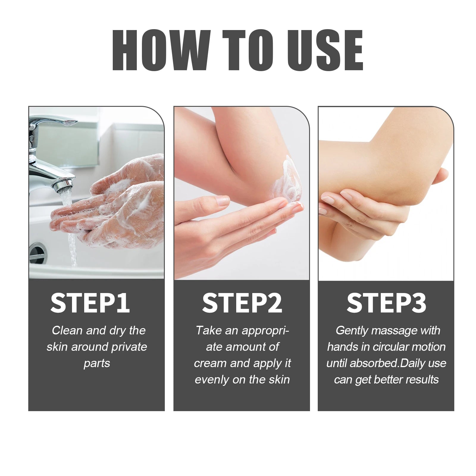 Dark Spot Corrector Cream for Underarm Inner Thigh Knee Whitening Cream Body Brightening Cream with Niacinamide Vitamin C 30ml Zpaxo