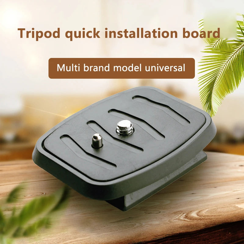 Mount Tripod Platform Quick Release Plate Camera Mounting Adapter