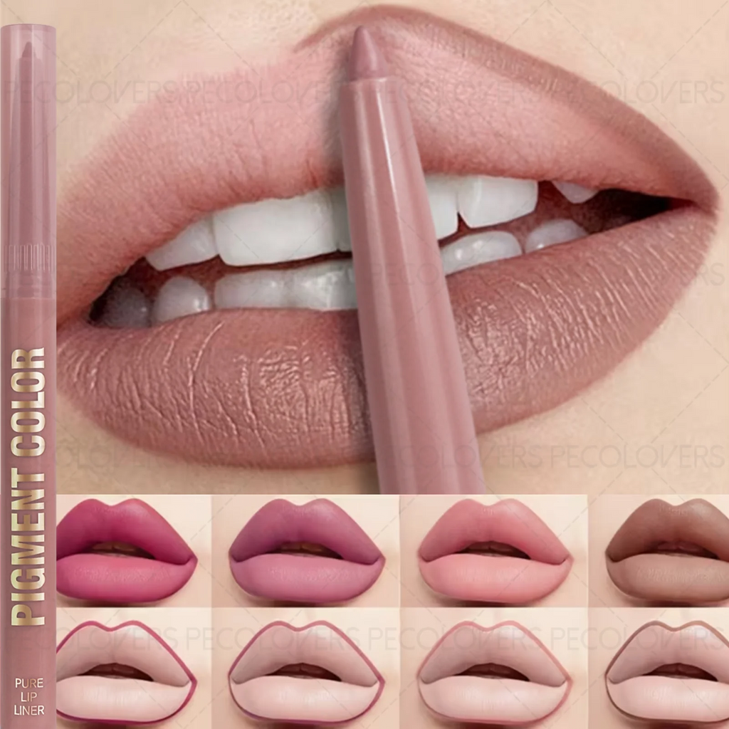 1PC Long-Lasting Waterproof Lip Liner - High Color Rendering, Creamy Smooth Easy Coloring, Smudge-Proof for Versatile Lip Makeup Zpaxo