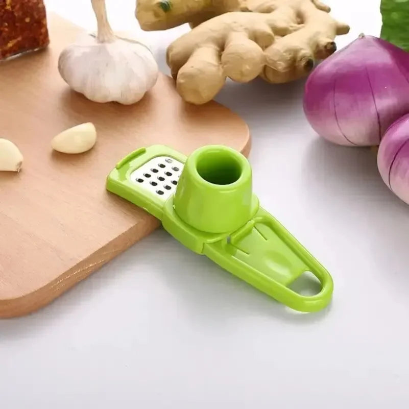 Mini Manual Garlic Press & Grinder – Eco-Friendly Kitchen Tool Garlic Press Zpaxo