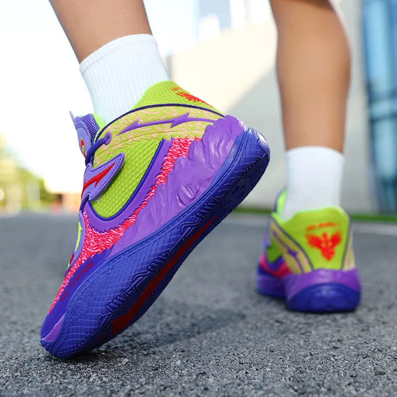 Men's Basketball Shoes Breathable Cushioning Non-slip Wearable Runing