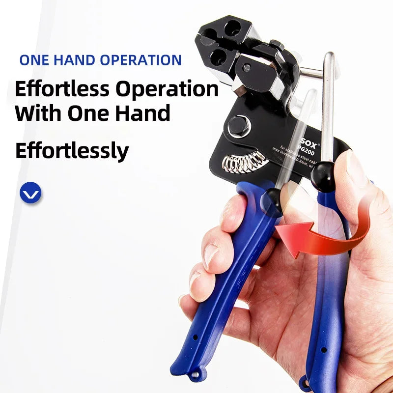 Cable Ties Plier Stainless Steel Locking Tie Hand Wrap Tool