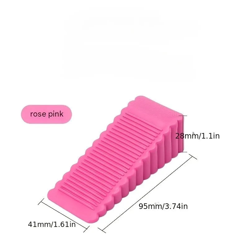 Creative Windproof Door Stopper Plastic Matte Surface Safety Barrier