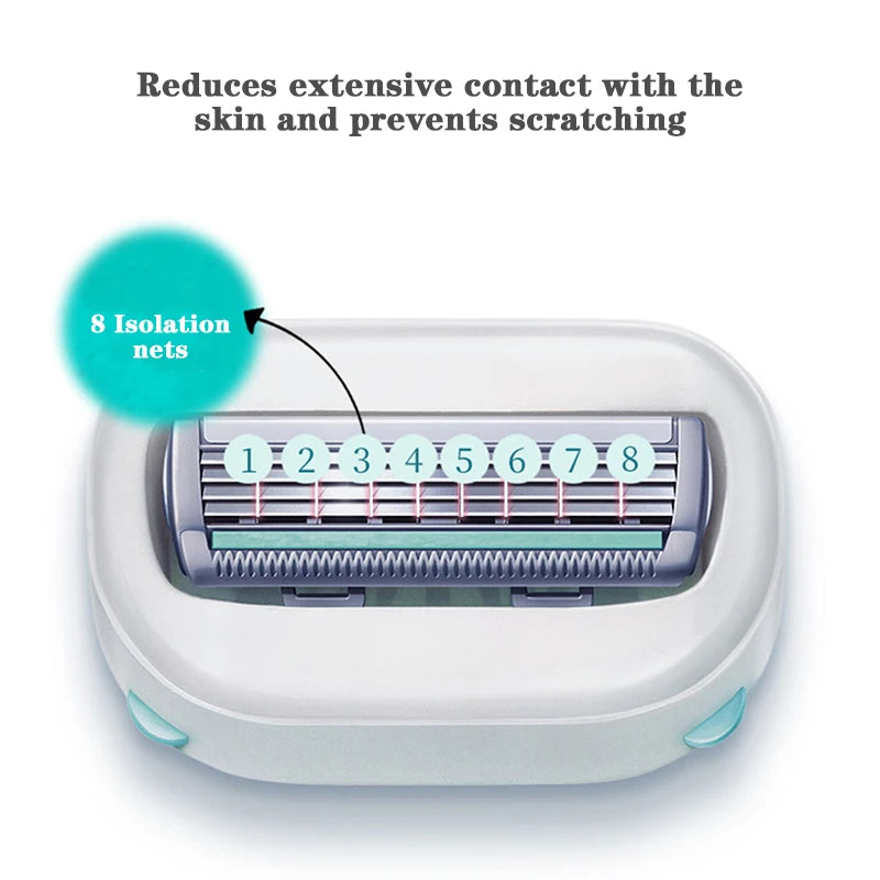 Women Hair Shaving Safe Blades Schick Intuition Natural Sensitive Zpaxo