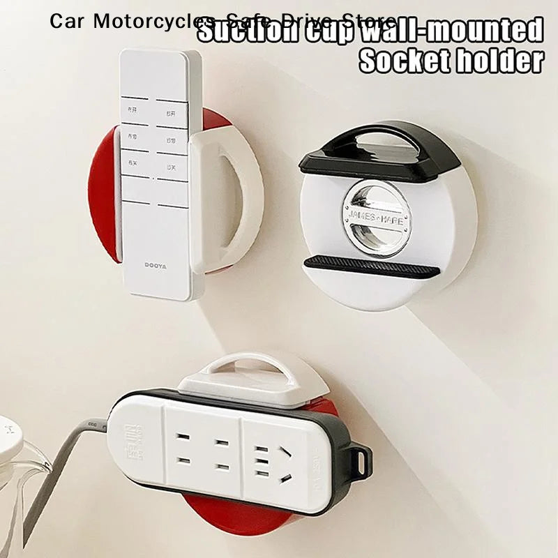 Multipurpose Suction Cup Wall Socket Holder Adjustable Reusable