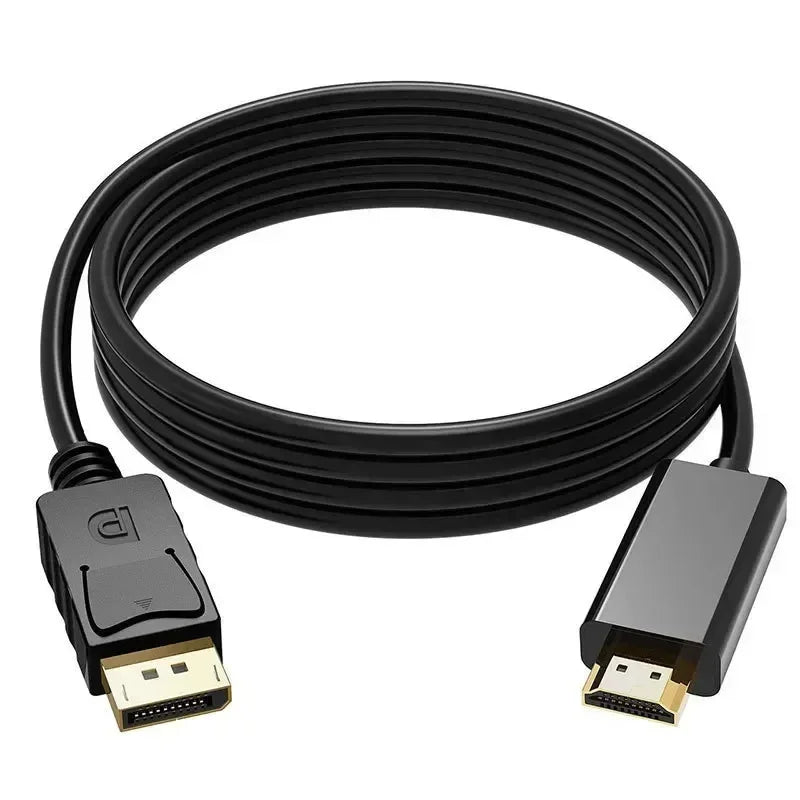 DisplayPort to HDMI Cable 4K 1.8m | DP Male to HDMI Adapter DisplayPort HDMI Cable Zpaxo