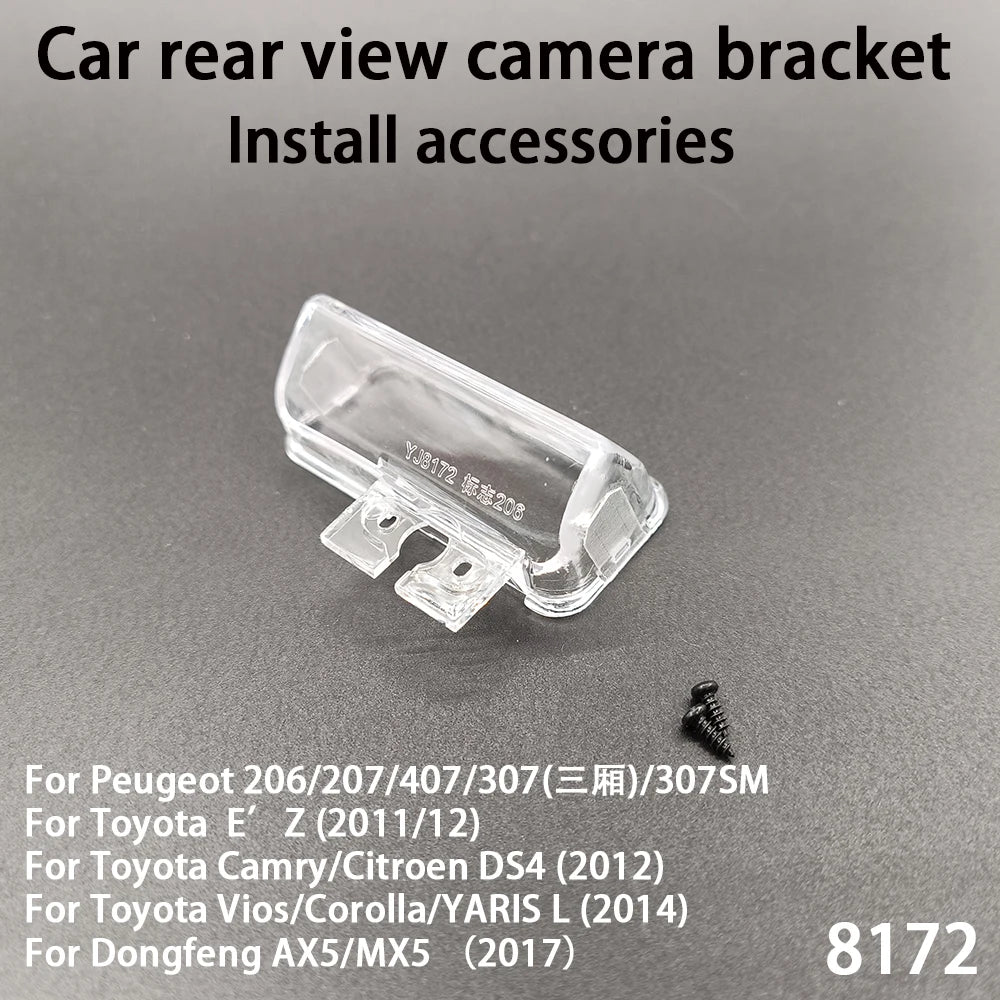 170 AHD1080P CVBS Backup Camera Reverse Rear View Peugeot 206 207 307