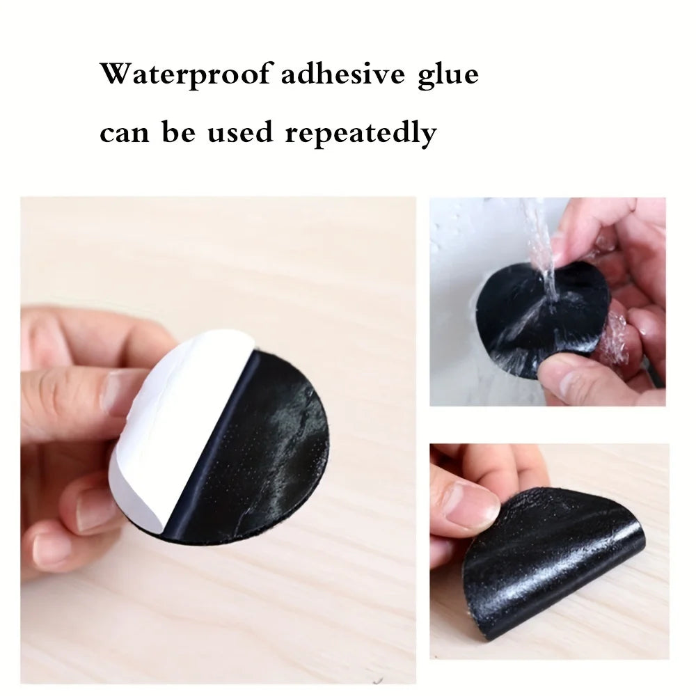 Self-Adhesive Hook & Loop Fastener Dots – 10pc Anti-Slip Hook Loop Fastener Dots Zpaxo