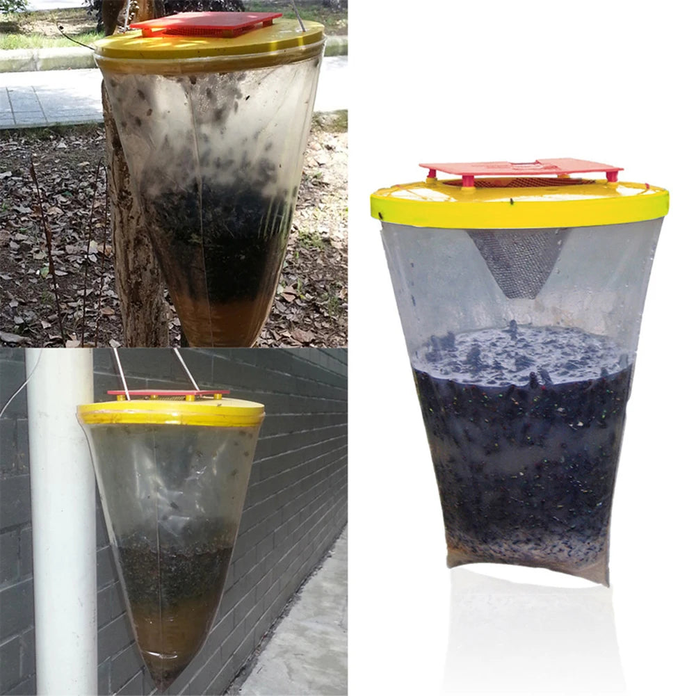 Disposable Mosquito Trap Catcher Flies Catching Bag Hanging Bait Zpaxo