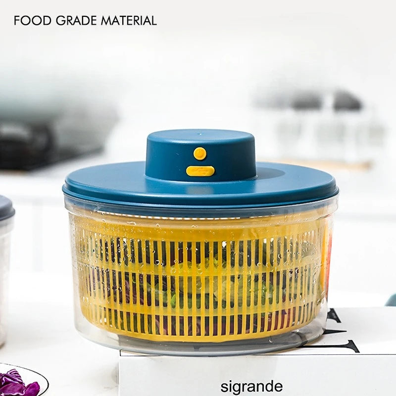 Hot Electric Drain Basket, Electric Vegetable Salad Dehydrator, Vegetable Dehydrator, Vegetable Salad Spin Dryer Kitchen Tools Zpaxo