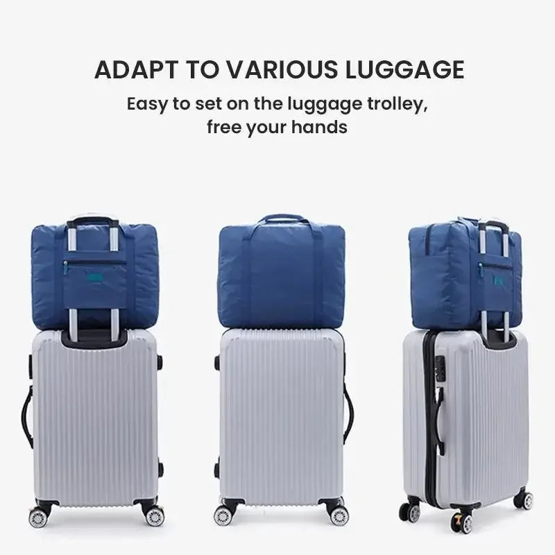 Fashion Travel Duffel Bag Lightweight Foldable for Women and Men Tote Carry On Luggage Weekender Overnight Zpaxo