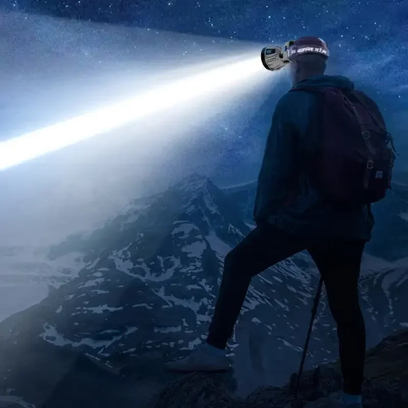 ESMARTER LED Rechargeable Headlamp – Waterproof 40-LED Head Torch