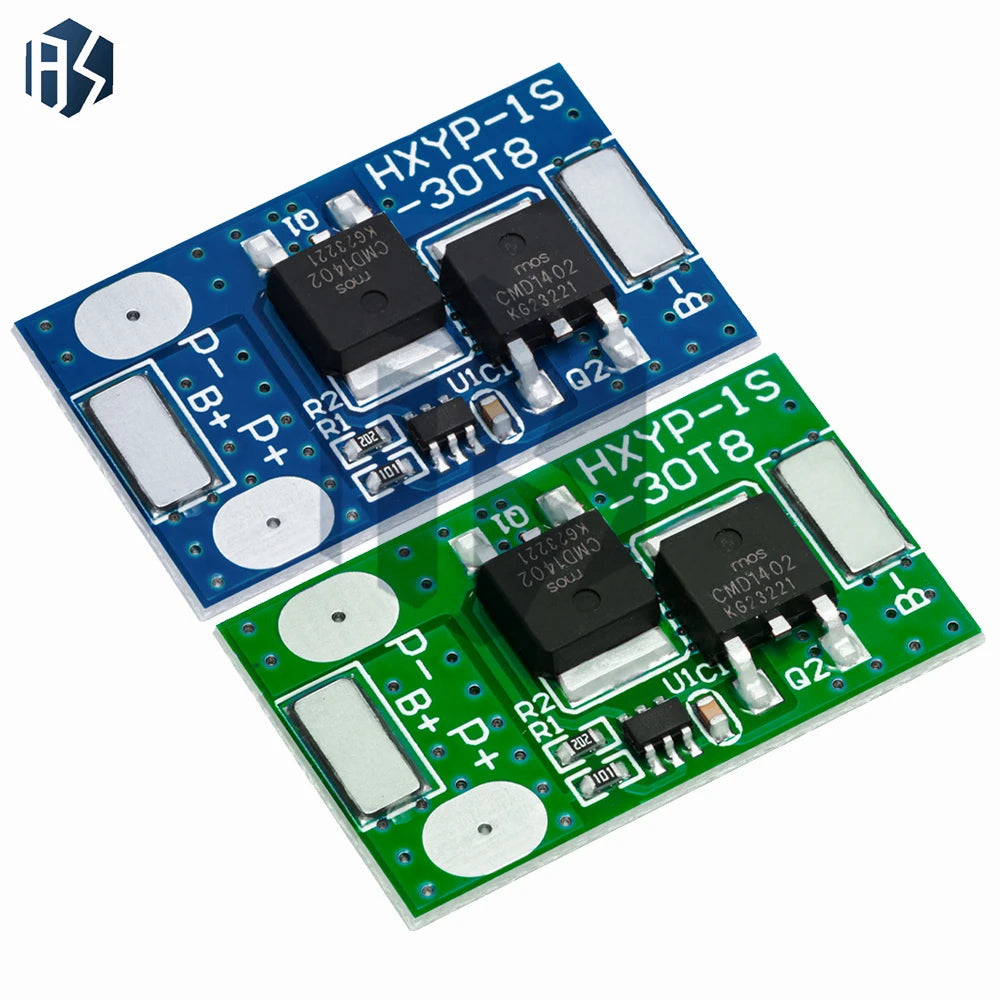 1S 7A 3.2-3.65V/3.7-4.2V LiFePO₄/Li-ion Battery Protection Board Overcurrent, Charge/Discharge Protection Zpaxo