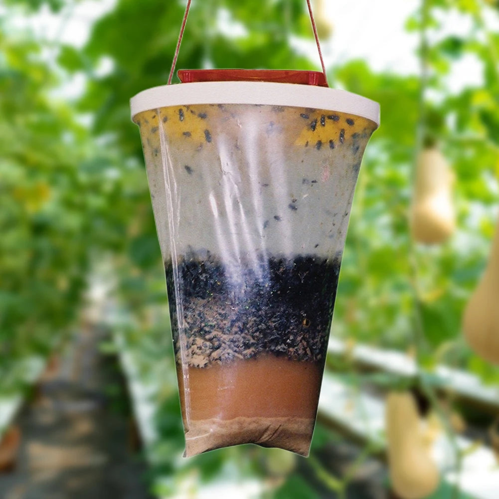 Disposable Mosquito Trap Catcher Flies Catching Bag Hanging Bait Zpaxo