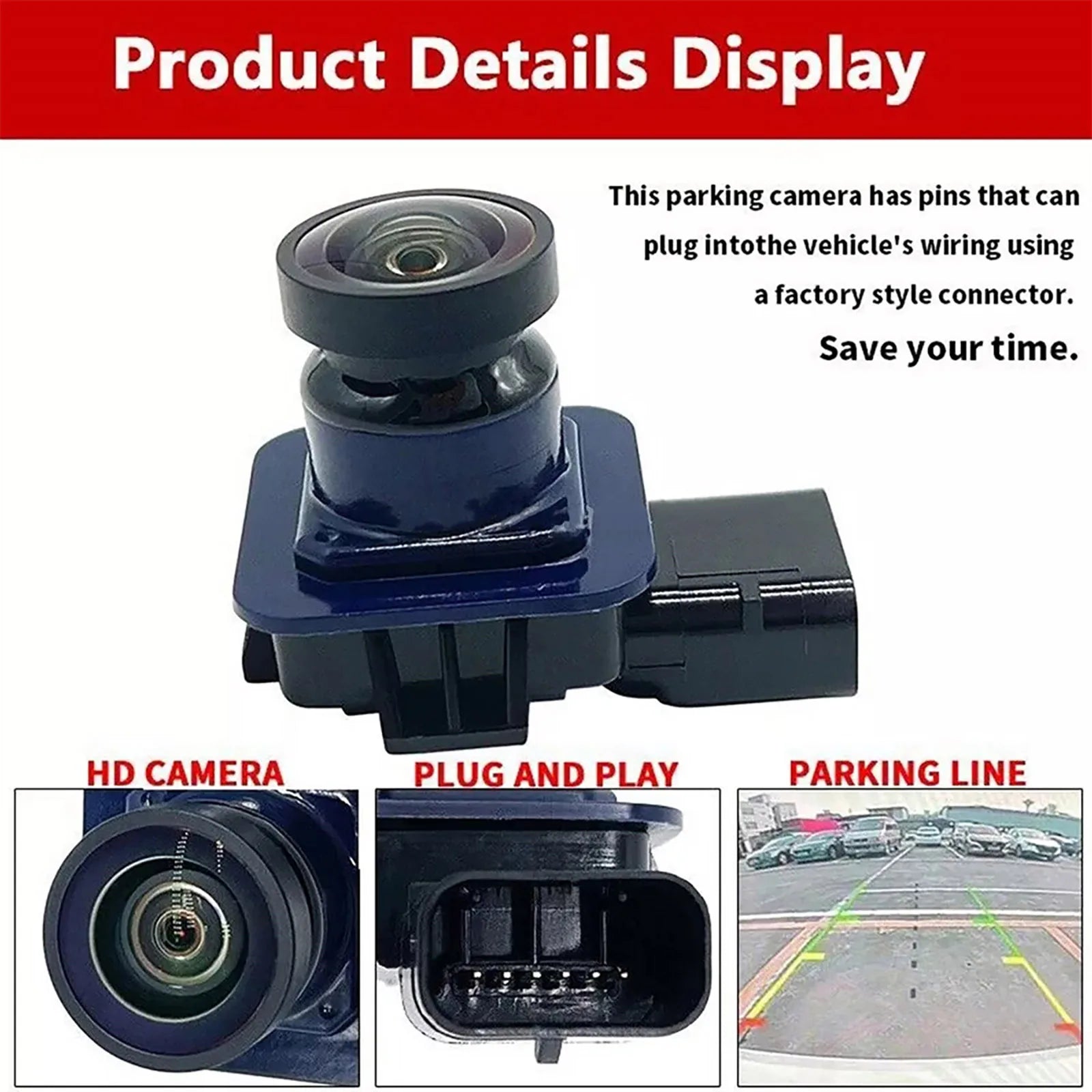 Vehicle Rear View Backup Parking Camera EB5Z-19G490-A Ford Explorer