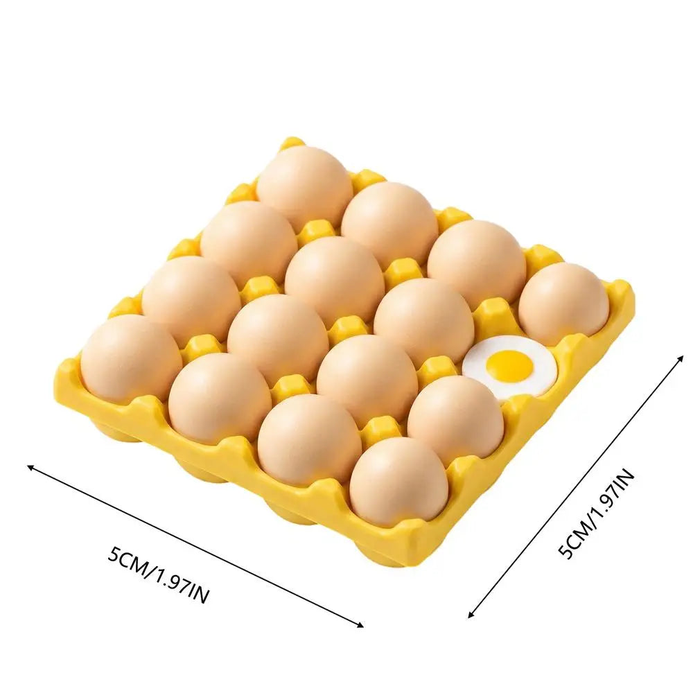 Egg Carton Magnet Refrigerator Decoration Food Shaped Fridge Magnets