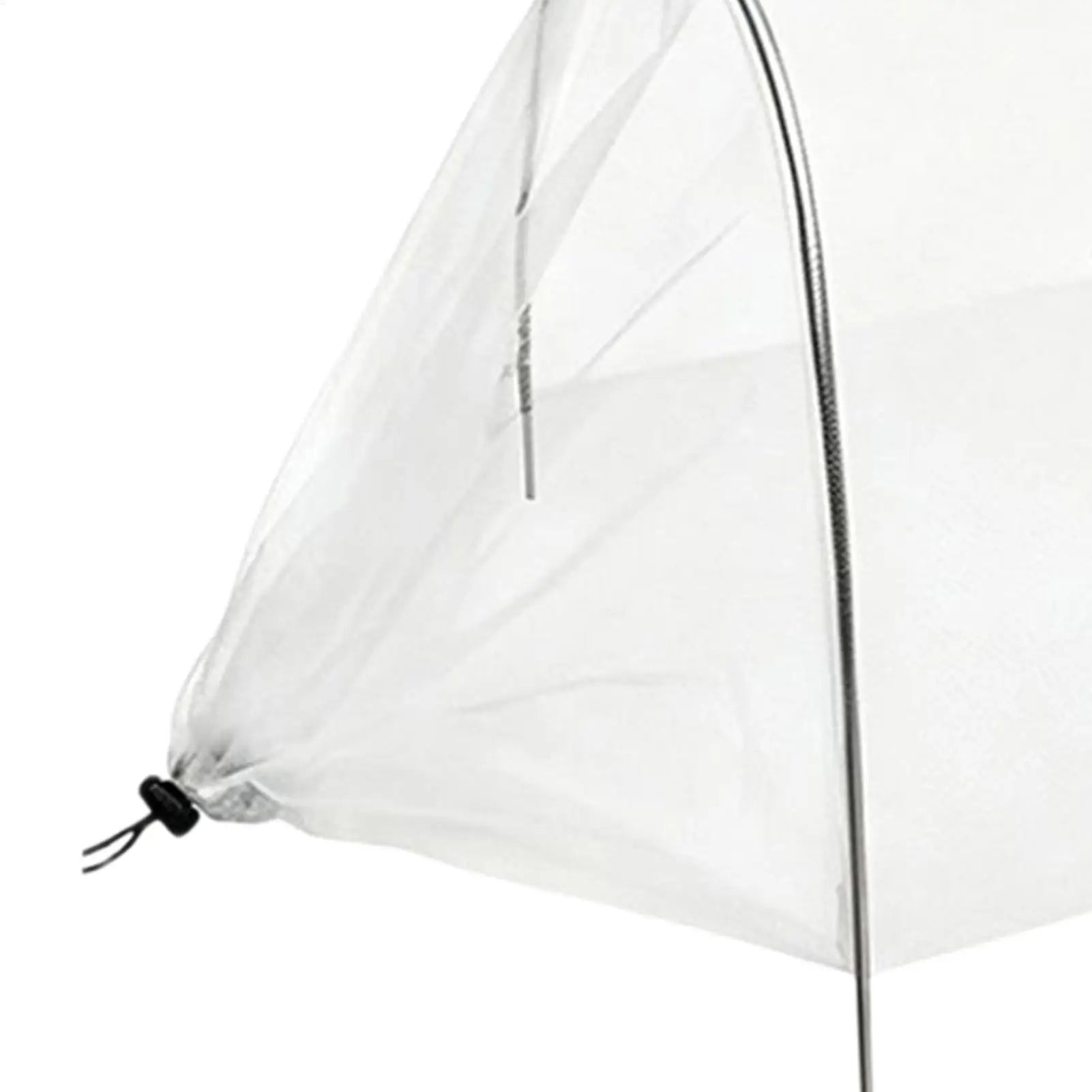 Pop-Up Garden Tunnel Net with Stakes – Plant Protection Mesh Garden Tunnel Net Zpaxo