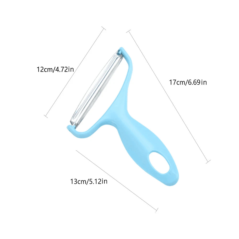 Vegetable Fruit Peeler Cabbage Potato Carrot Cucumber Cutter Graters Kitchen Gadgets Zpaxo blue
