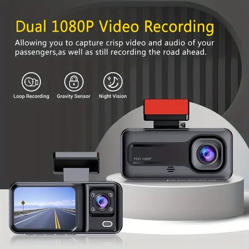 Car DVR HD Dash Camera Video Recorder Parking Monitoring Insede IR