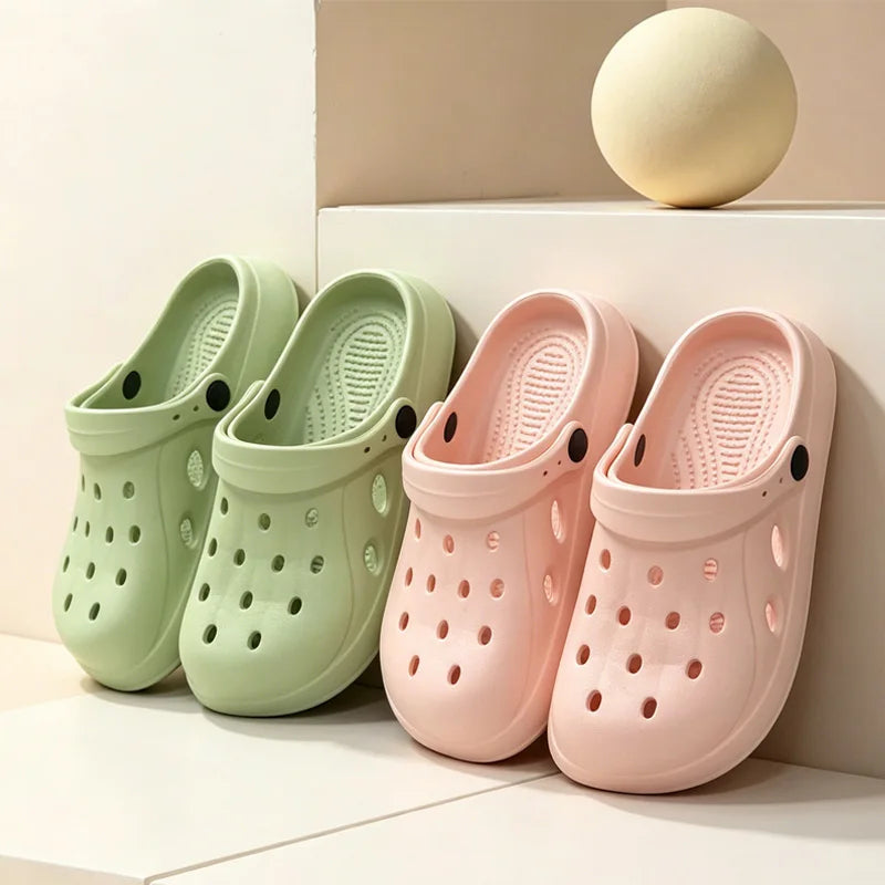 Women Clogs Summer Female Sandals Thick Bottom Home Slides Soft EVA
