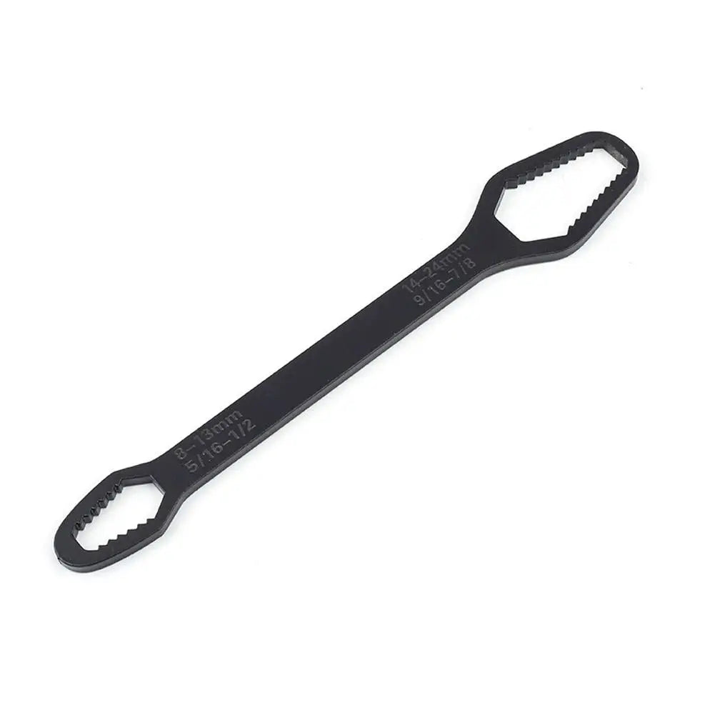 Universal Self-Tightening Adjustable Wrench 8–24mm Hand Tool Adjustable Wrench Zpaxo A 8to24mm Long