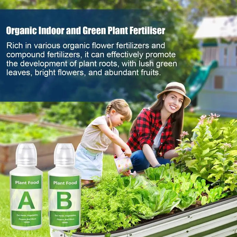 Hydroponic Plant Nutrient Solution Box B Fertilizer Flowers Fruit
