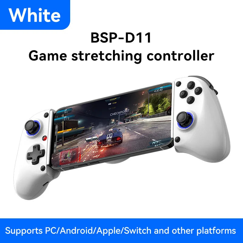 Telescopic Wireless Gamepad Controller BT Mobile Gaming Phone Switch