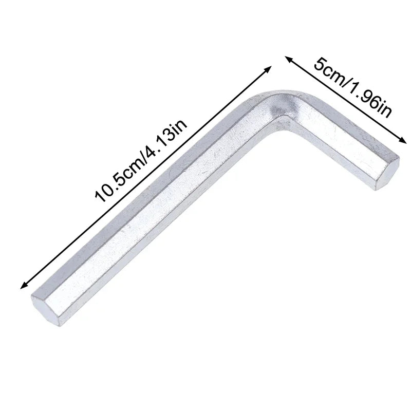 12mm Allen Key Hex Wrench Steel Plated Hexagonal Key L-type Wrench Hexagon Screwdriver Repair Tools Hand Manual Tools Zpaxo
