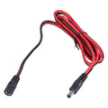 652F Length Power Cable 5 5mmx2 Male Female Adapter Line Black Zpaxo for 3m CN