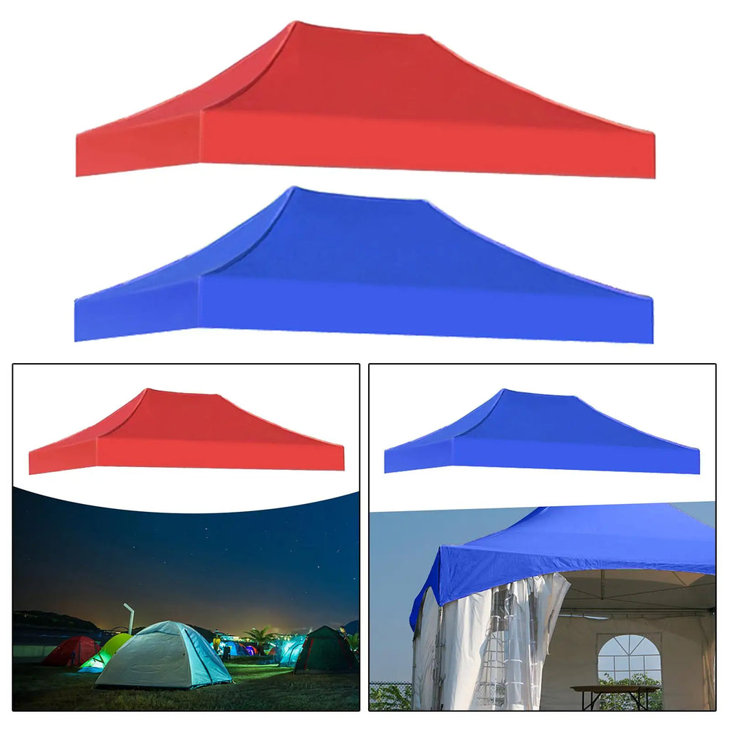 Canopy Top Cover Sunshade Tent Cover Replacement Rainproof 3x2M Gazebo Roof Canopy Tent Top for Canopy Camping Beach Patio Zpaxo