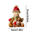 Christmas Doll Fabric Bags Reusable Supports Storage Bag Candy Party