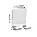 1pc Stainless Steel Razor Hook Wall Adhesive Shaving Shaver Shelf Storage Holder for Bathroom Kitchen Organizer Zpaxo D0082-A