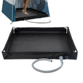 Shower Pan Drain Outdoor Standing Bath Floor Base Portable Foldable