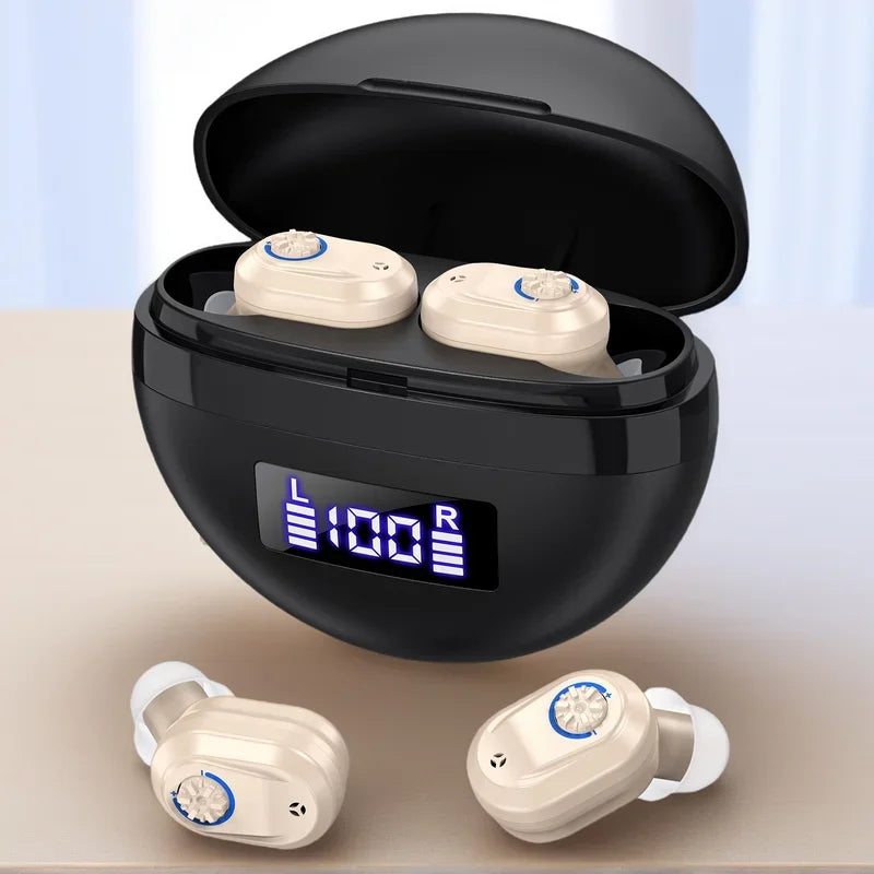 Digital Hearing Aid Elderly Rechargeable Deaf Adjustable Sound