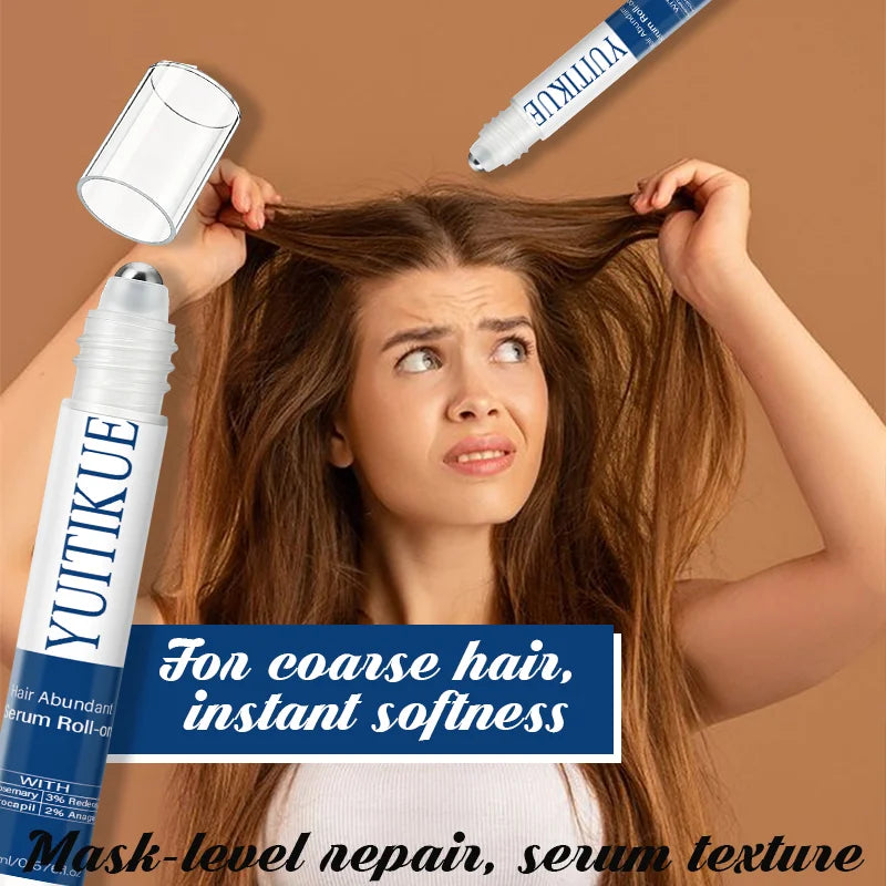 YUITIKUE Hair Serum Roller – Rosemary, Redensyl & Scalp Care Hair Scalp Serum Zpaxo