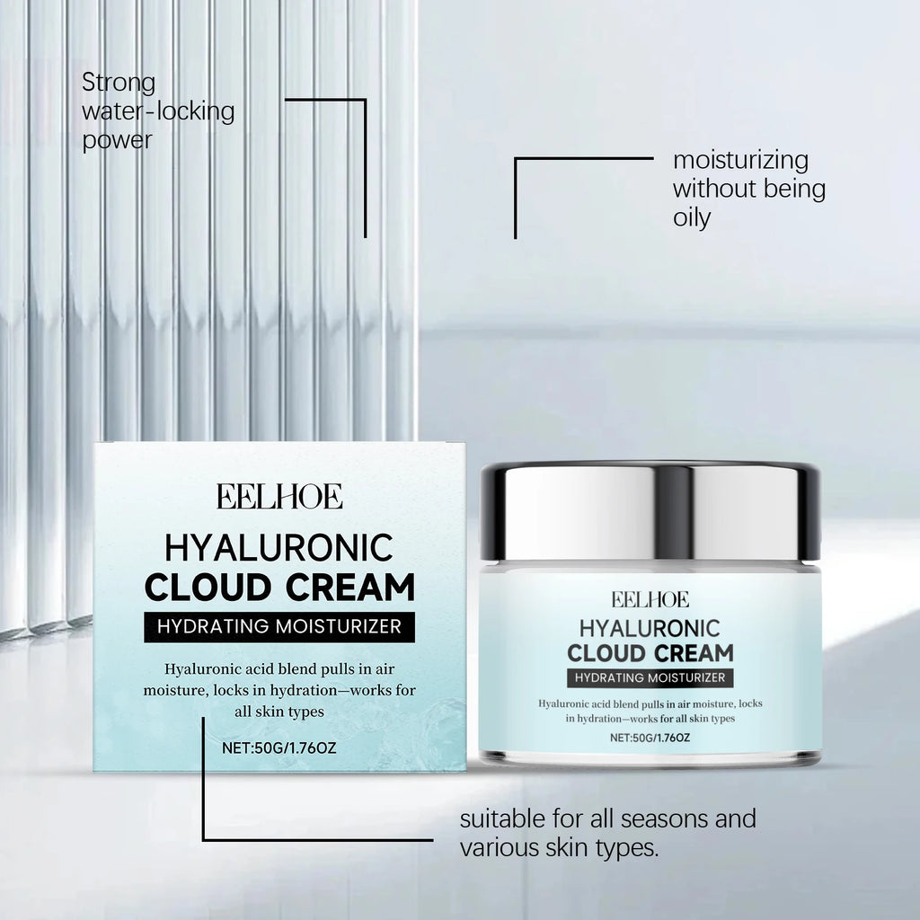 Hyaluronic Acid Facial Moisturizing Cream - Gently Nourishes and Hydrates, Leaves Skin Soft and Radiant, Ideal for Daily Care Zpaxo