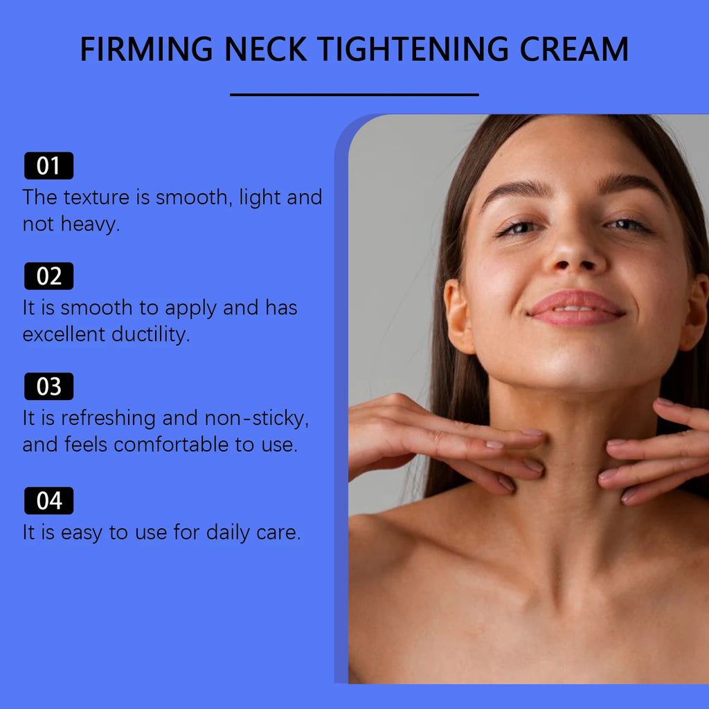 Neck Firming Roller Cream – Anti-Wrinkle & Lifting 120g Neck Firming Cream Zpaxo