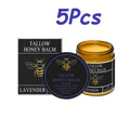 Beef Tallow Honey Cream – Moisturizing Firming Skin Balm Moisturizing Face Cream Zpaxo 5Pcs