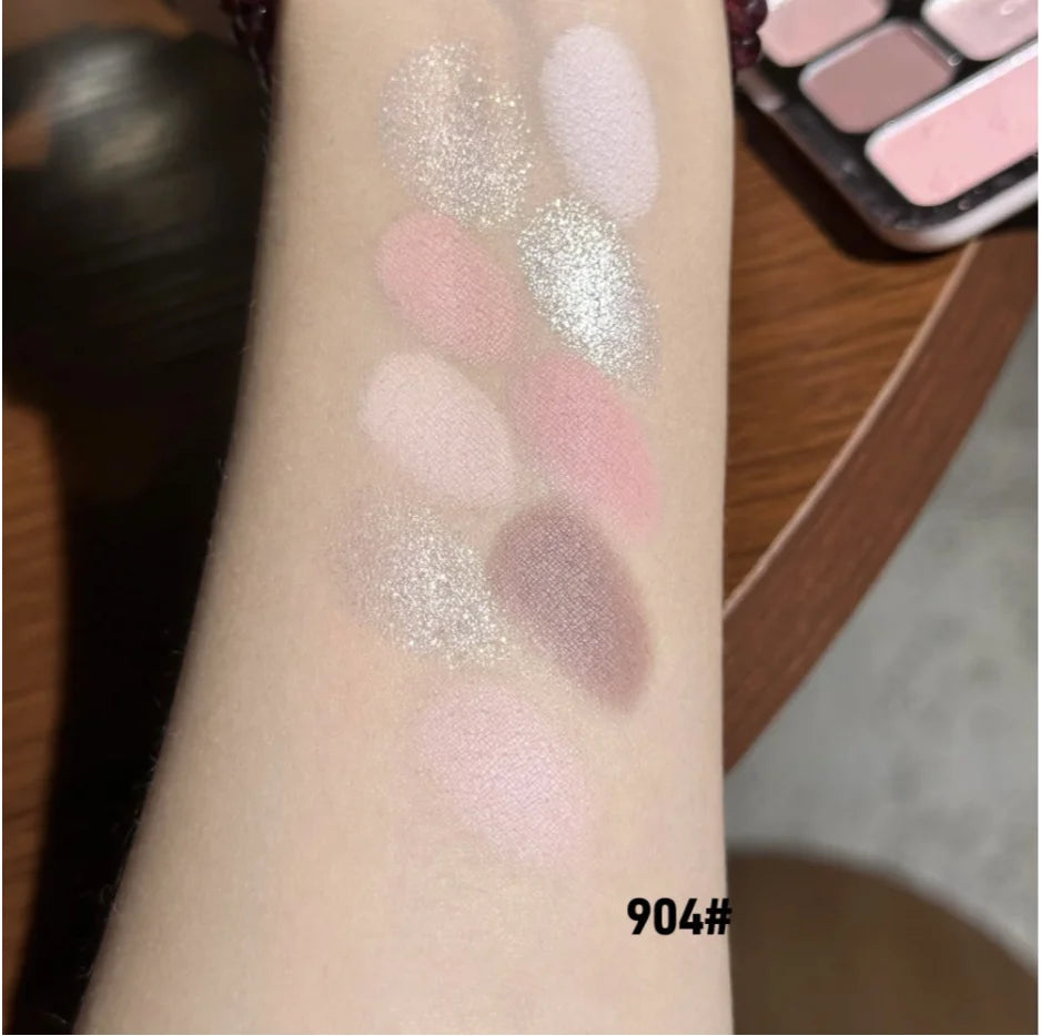 JILL LEEN 9 Colors Eyeshadow All One Palette Matte Satin Shimmer Face Zpaxo