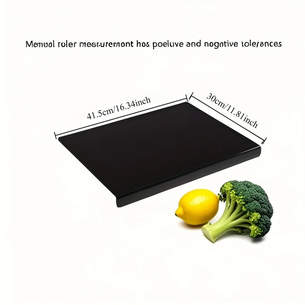 Kitchen chopping board, cutting board, kitchen home restaurant, countertop protection cutting board, cutting board Zpaxo Black -Medium