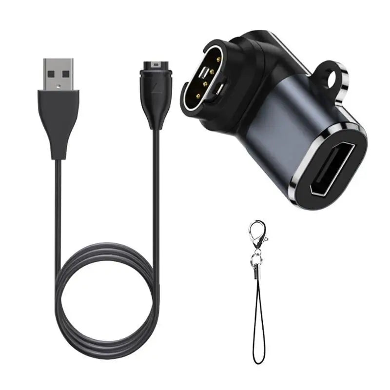 652F USB C Smartwatch Charging Cord Accessories With Adapter Cable And Dust Caps, Suitable For 7 6S 6 5S 5 955 965 45 45S 245 Zpaxo