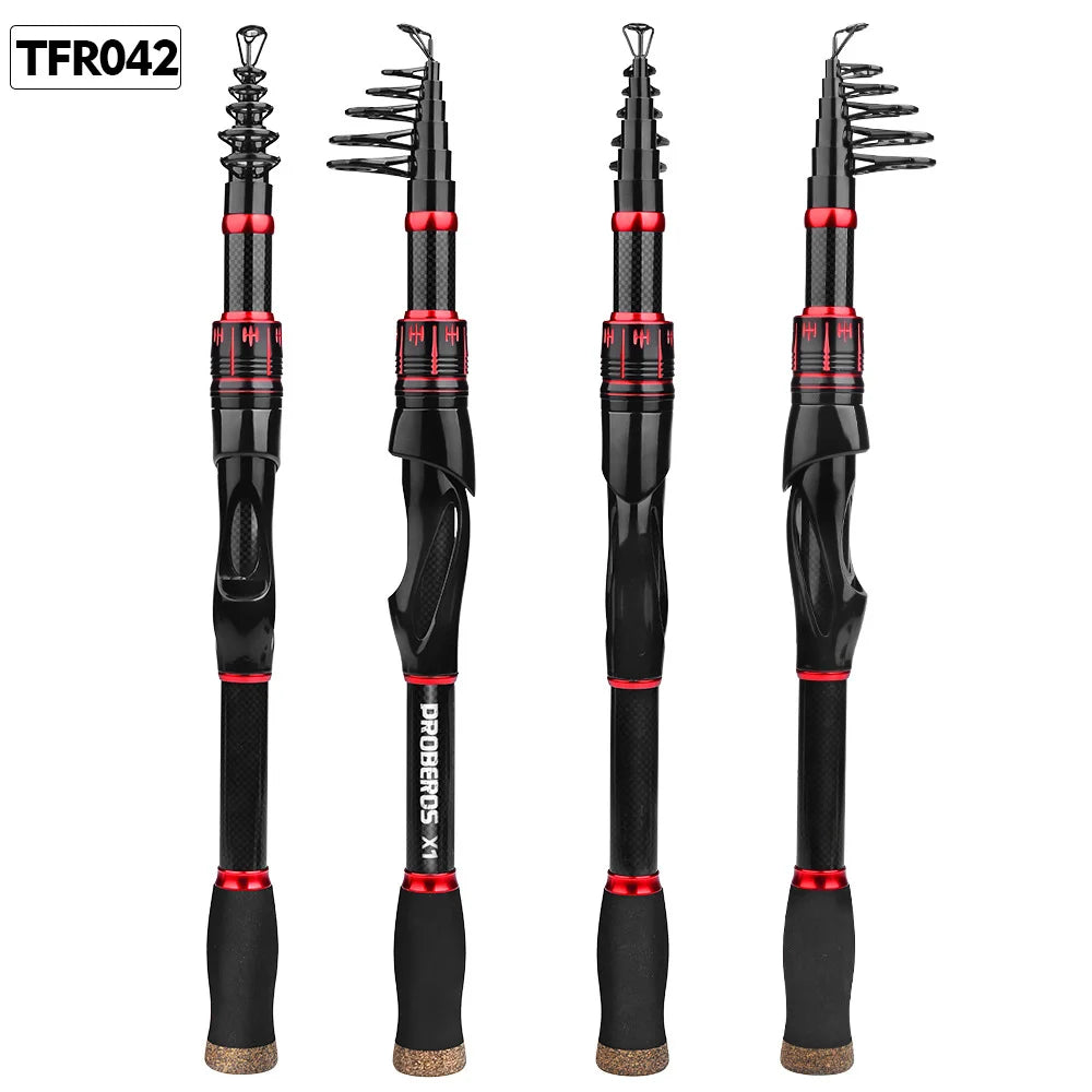 Telescopic Sea Fishing Rod & Reel Combo Set | Beginner Kit