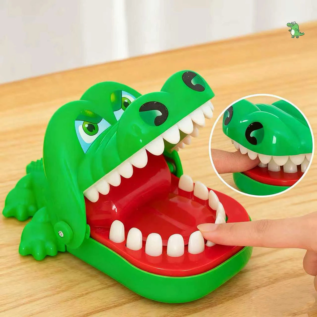 Crocodile Teeth Toys Children's Bites Fingers Reaction Training