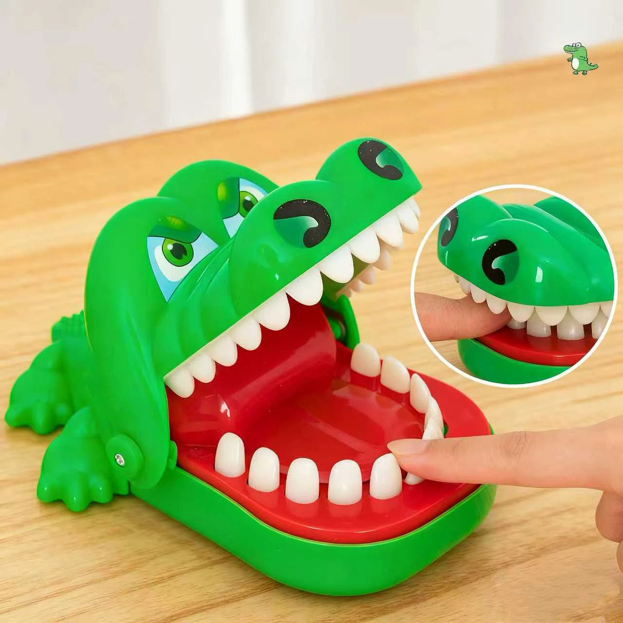 Crocodile Teeth Toys Children's Bites Fingers Reaction Training